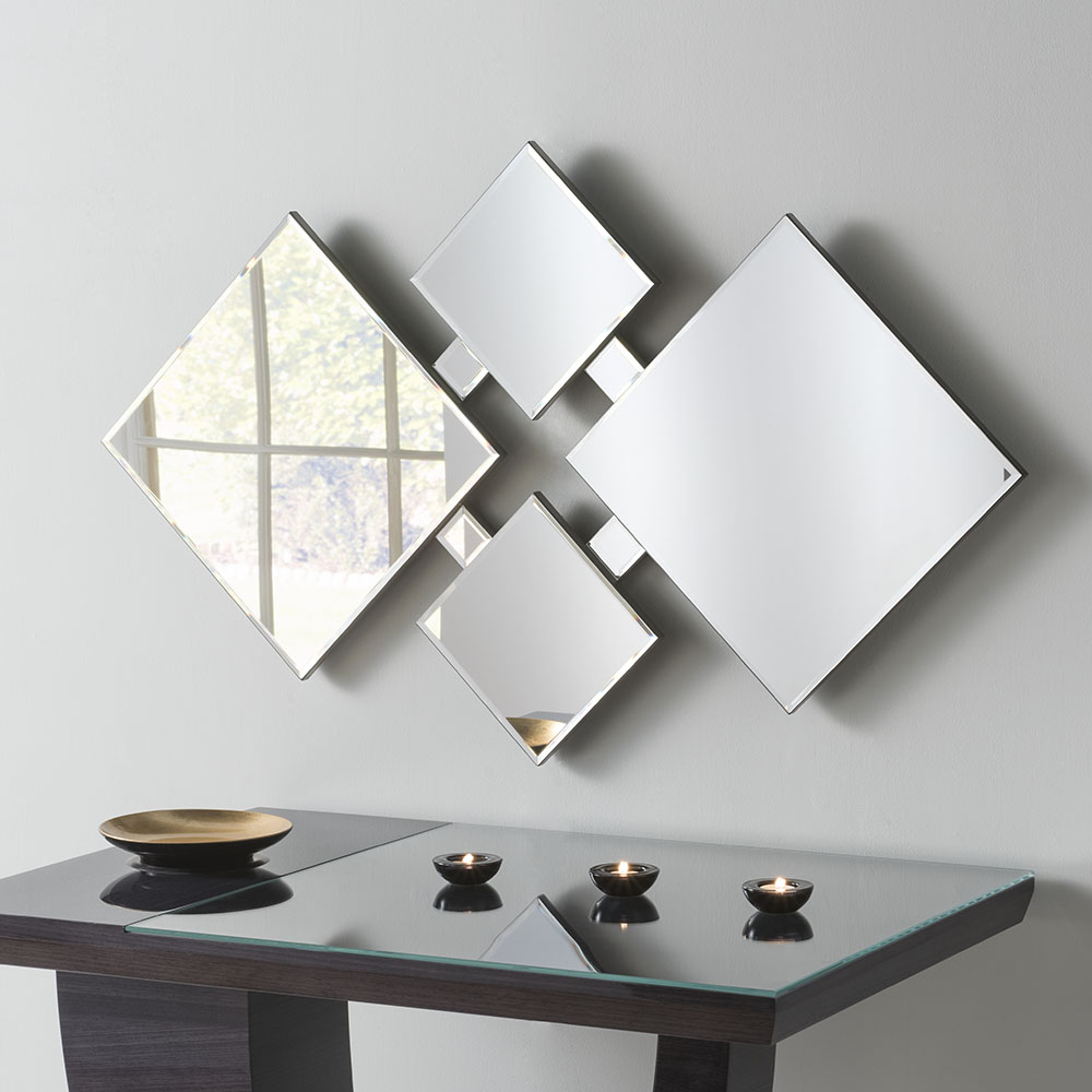 ART197 British Made Mirrors, Art Deco Yearn Glass